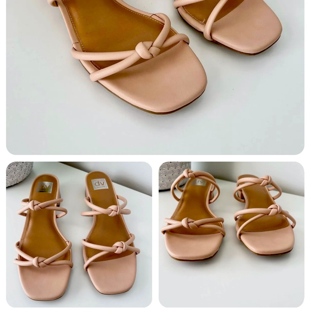Dolce Vita Tan Strappy Wisteria Block Sandal